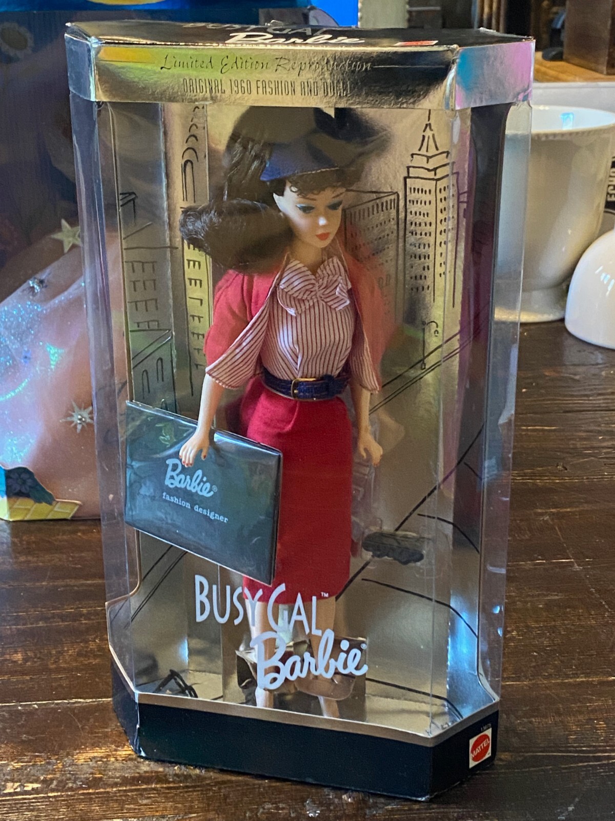 Vintage 1995 Busy Gal Barbie Doll Set-New in Box