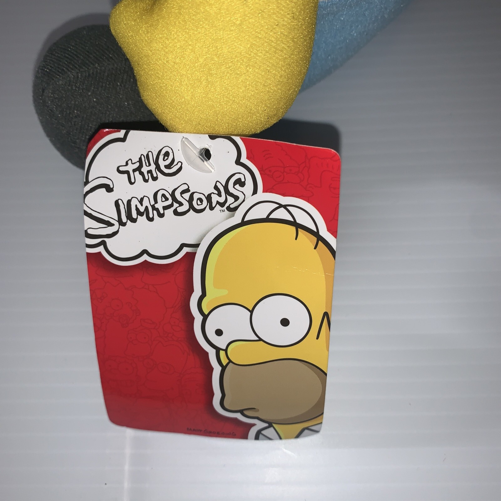 New The Simpsons Bart Plush Stuffed Animal Toy 7″ Cartoon Fox Authentic NWT