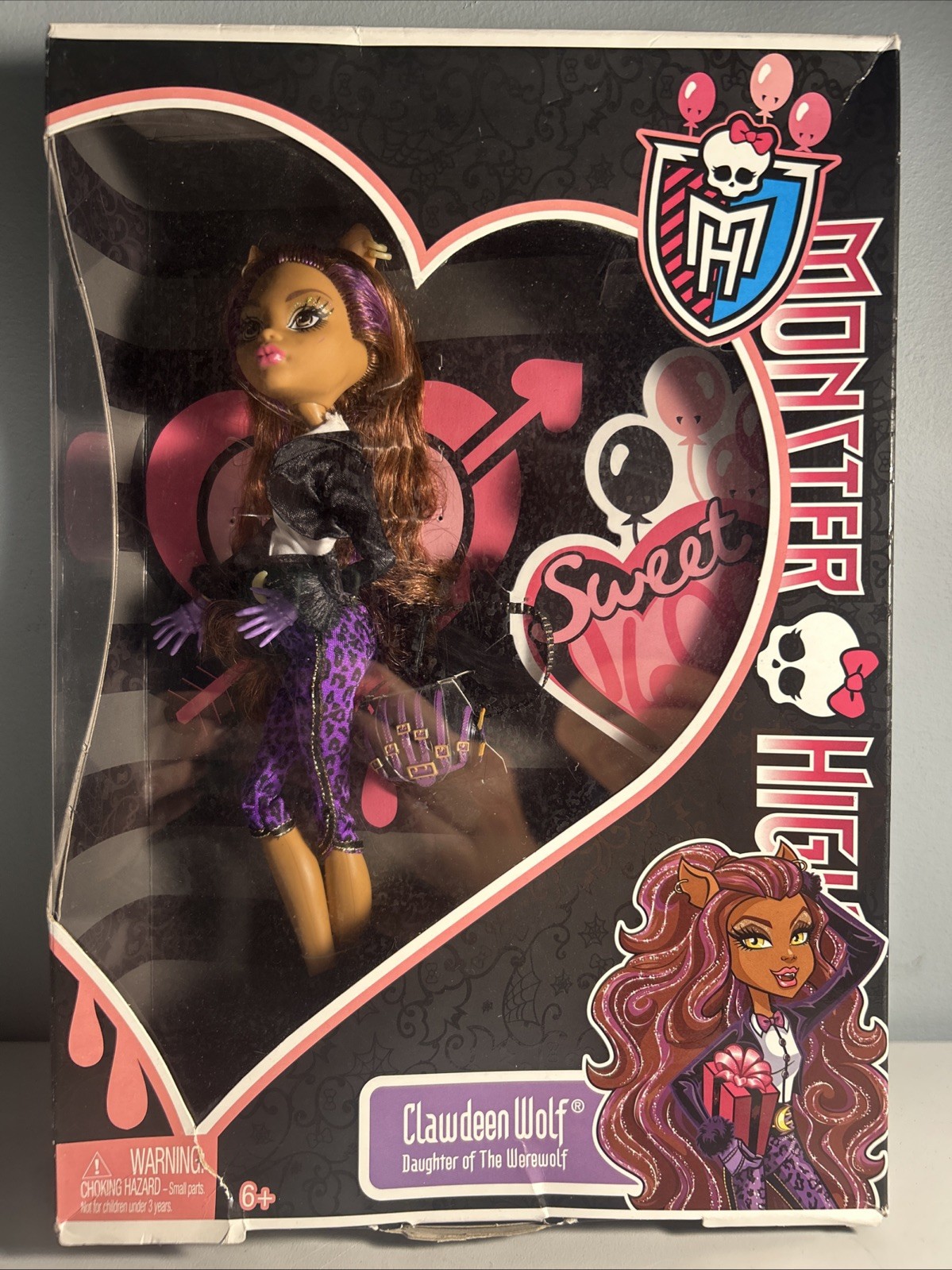 Monster High Clawdeen Wolf Sweet 1600 Doll – Open Box / Never Removed