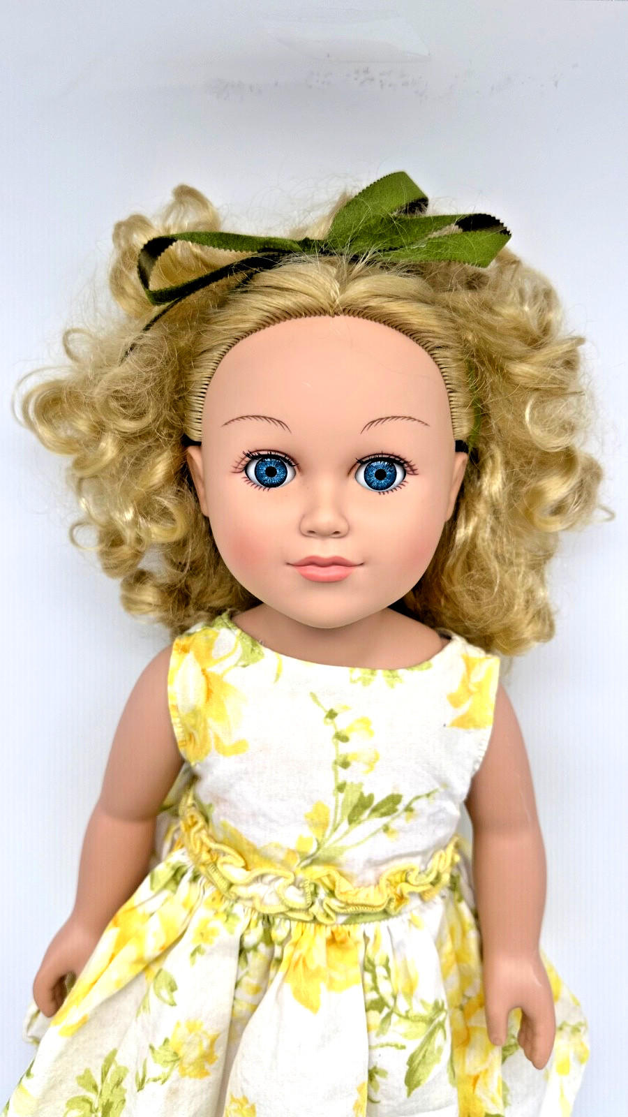 CitiToy My Life As Doll 18″ Girl Curly Blonde Hair Blue Eyes GS125 GS126 2013