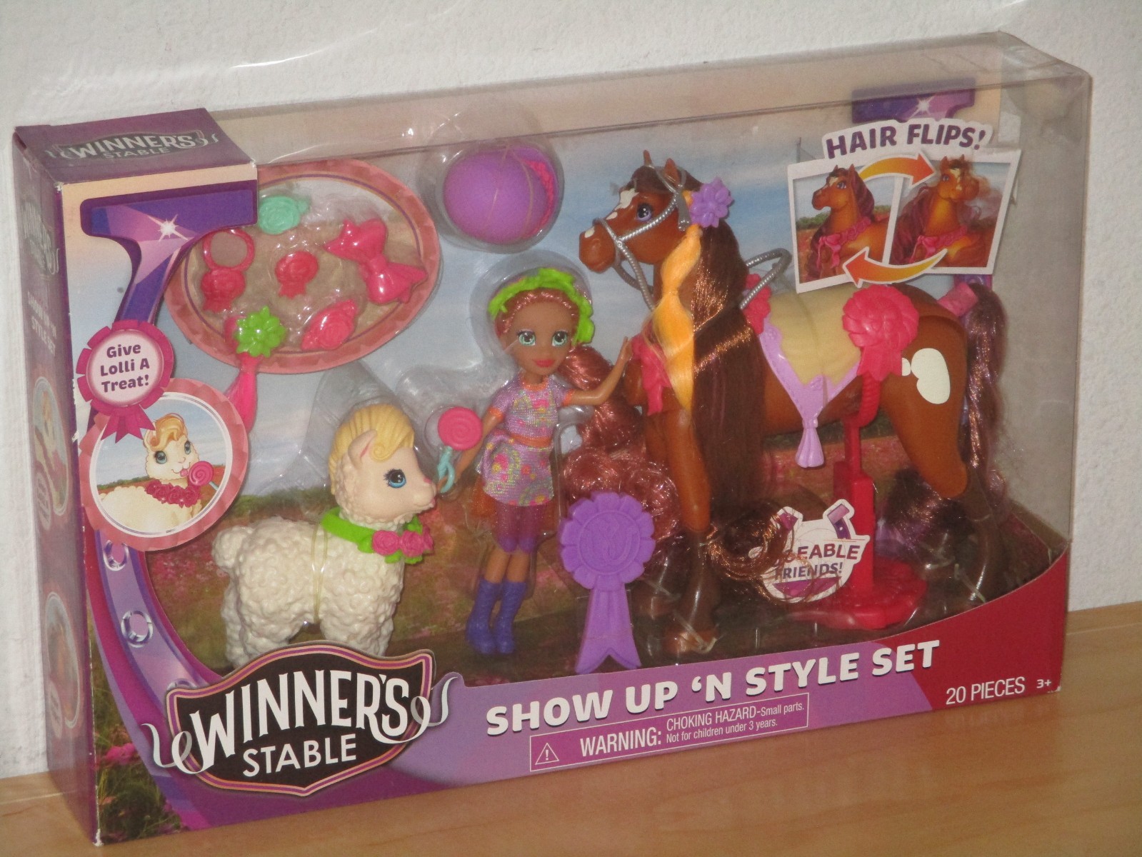 Winner’s Stable Horse Show Up N Style Set 20 Pieces Valentina Charra & Lolli New