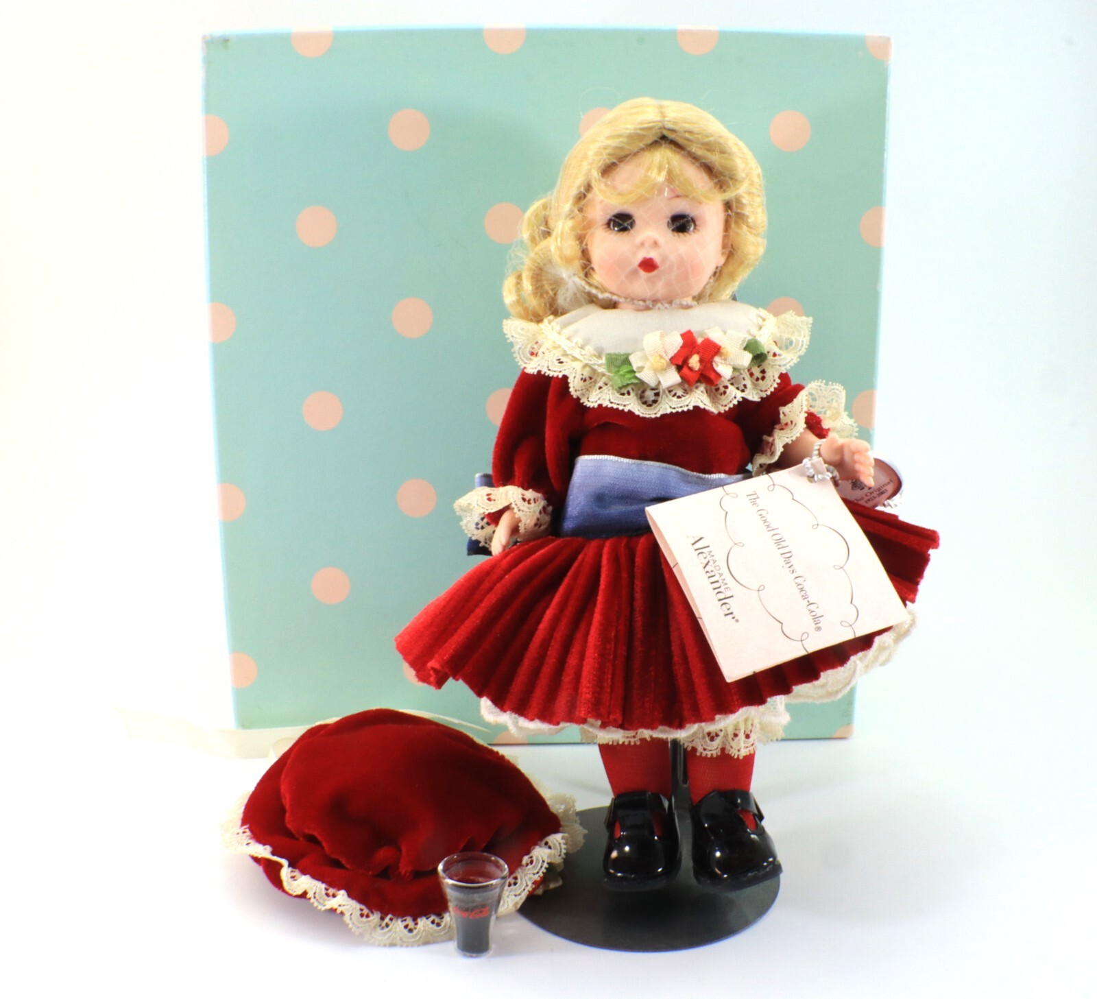 Madame Alexander Collectible 8” Doll GOOD OLD DAYS Coca-Cola 36020 in Box