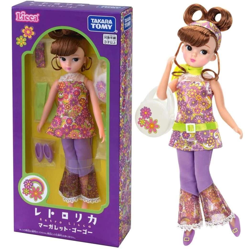 Takara Tomy Retro Licca Chan Margaret Go-Go GoGo Fashion Doll 2025 IN STOCK