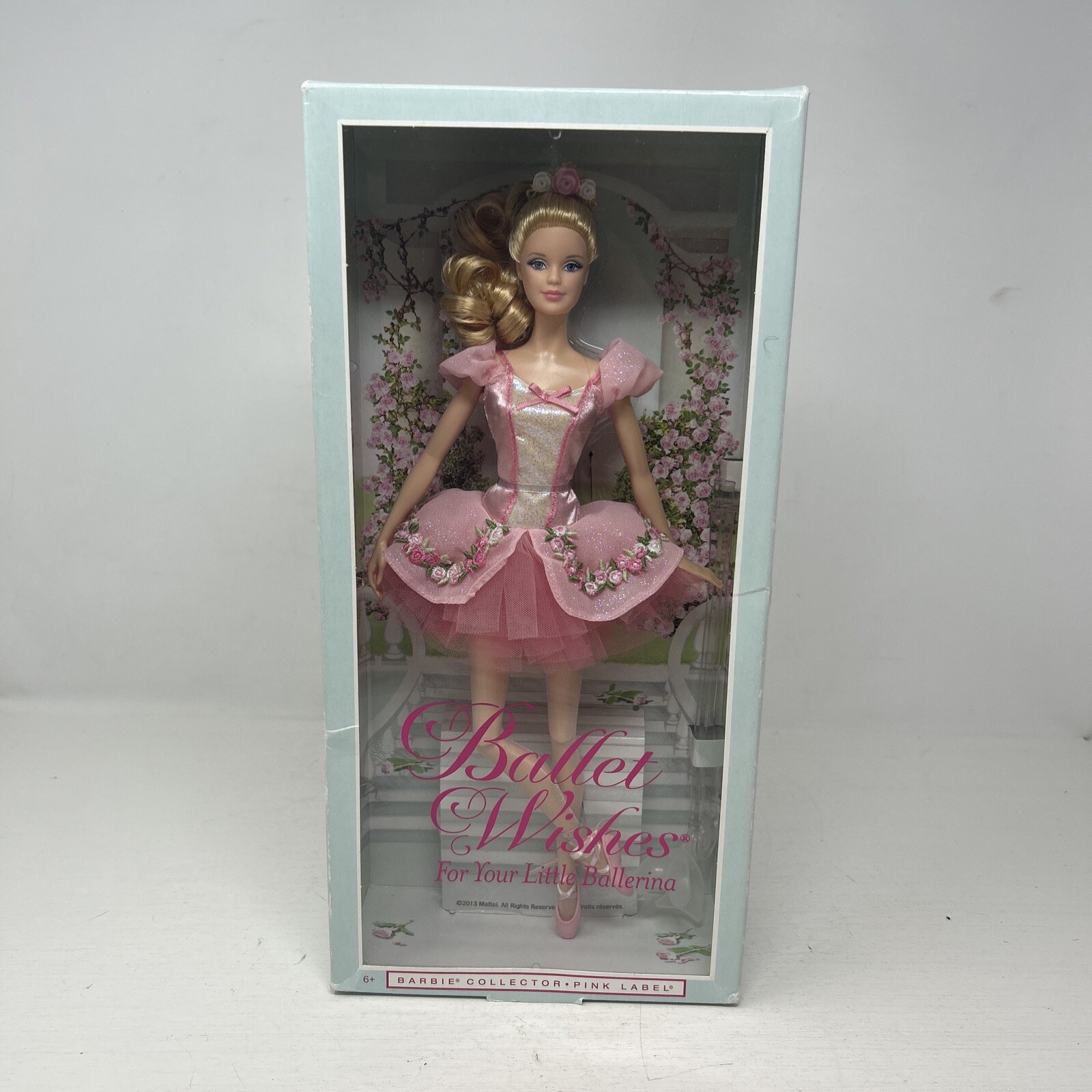 2013 Ballet Wishes Barbie Collector Pink Label NIB Mattel BDH12
