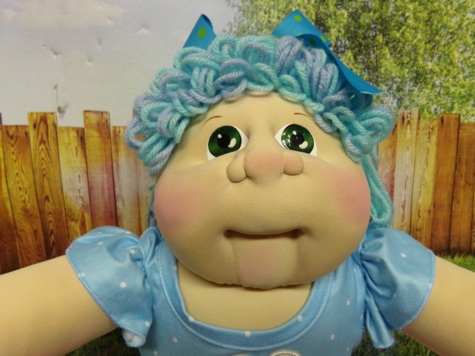 2021LP SOFT SCULPTURED CABBAGE PATCH KID XAVIER ROBERTS EASTER HAIR W/PAPERS 22