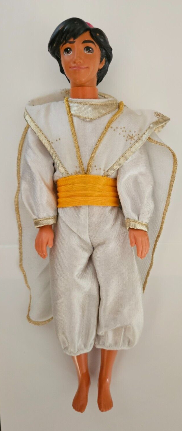 Vintage 1992 Mattel Disney’s Aladdin ALADDIN Ken Size Barbie Doll 12″
