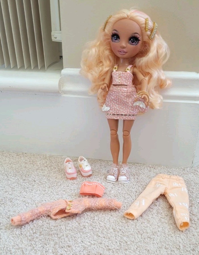 Rainbow High Doll Georgia Bloom Peach 2021 Series 3 Beautiful NM