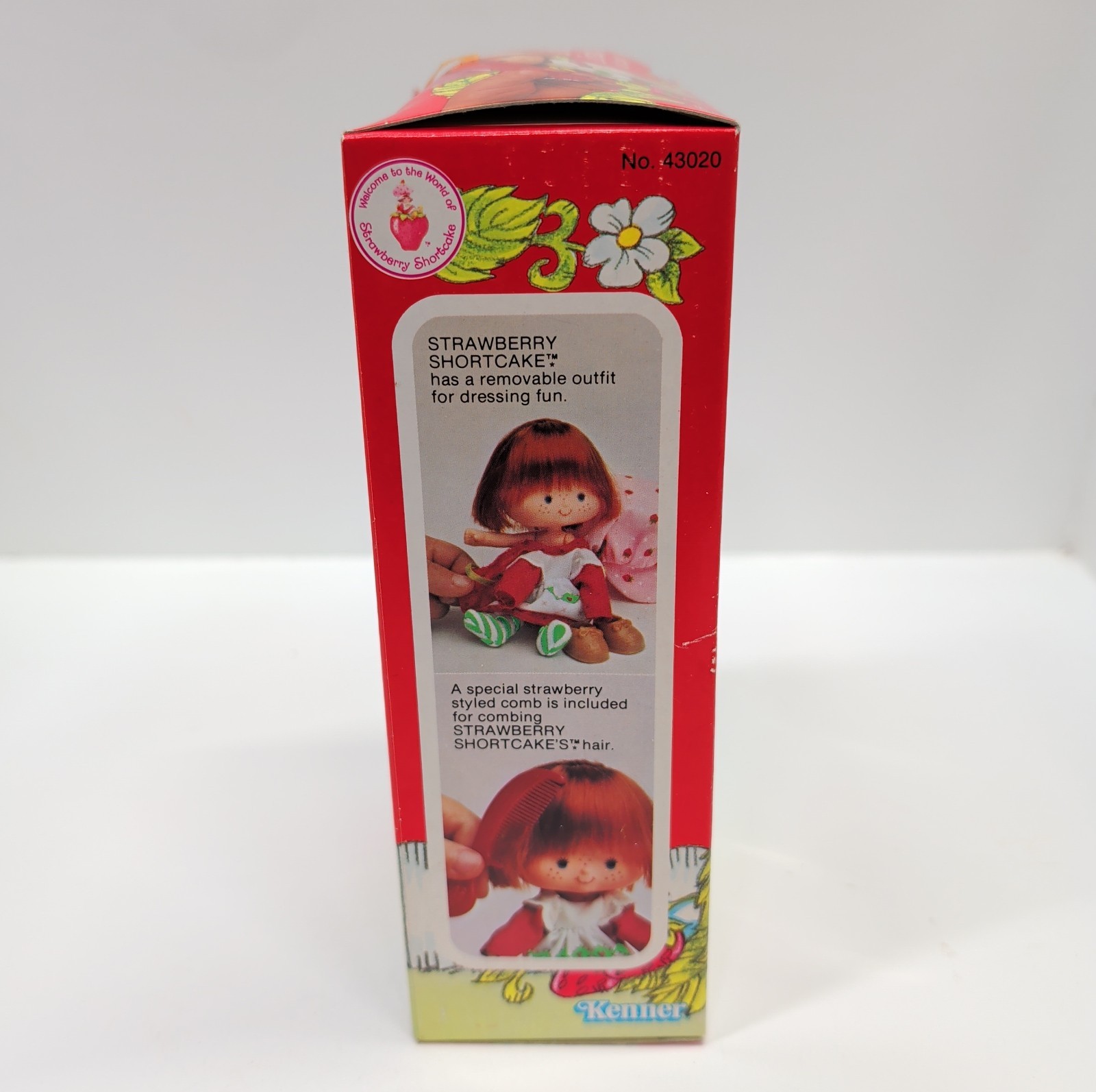 Strawberry Shortcake Doll With Custard Cat 1982 Vintage Original Box #43020