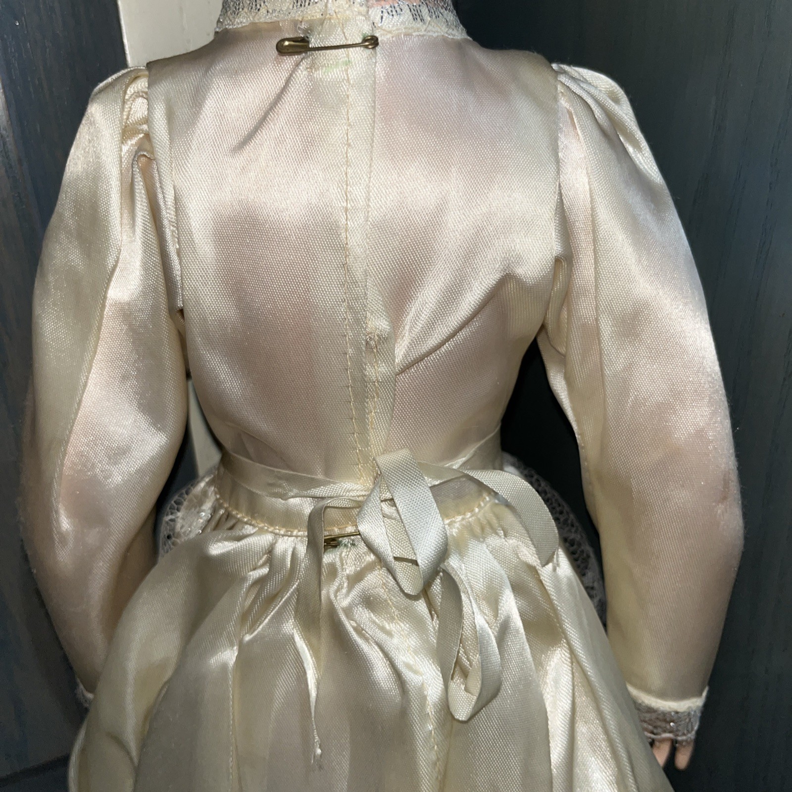 Vintage 1950’s A-E Allied Eastern Rubber Vinyl Fashion Bride Doll 24”