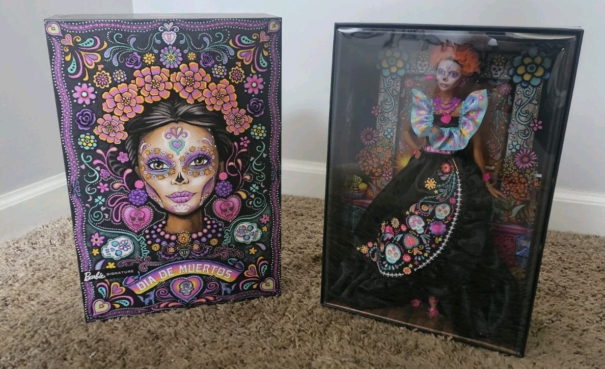Dia De Muertos Barbie Signature Doll Day of the Dead HRM72 – With Shipping Box