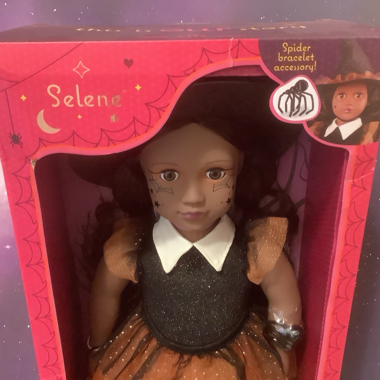 Our Generation Selene , 18” Halloween Doll , New in Box