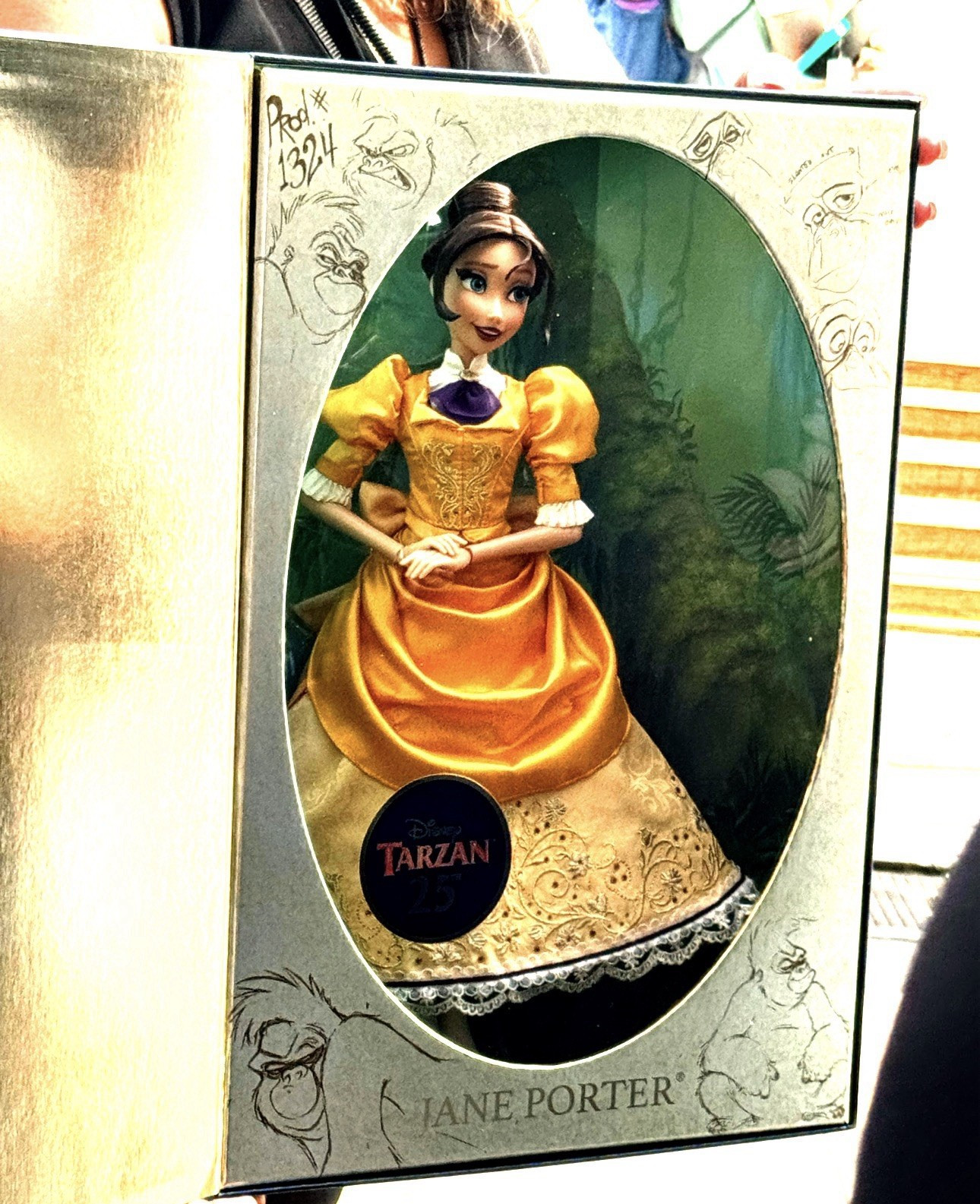 Disney D23 2024 Jane Doll 17” Limited Edition /1000 Tarzan 25th Anniversary☂NEW