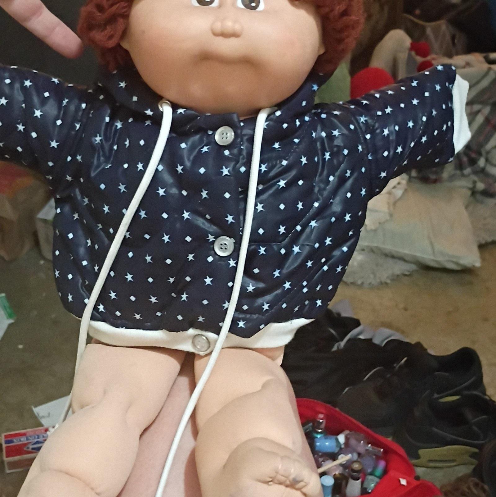 7 Original Cabbage Patch Kids Vintage Doll 1982 Xavier Roberts Signed 16in Soft