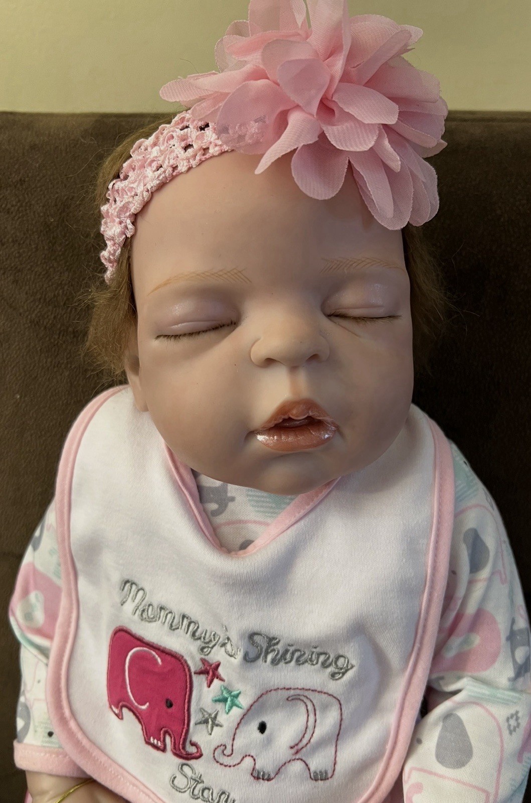 New Master Doll Maker Silicon Vinyl Realistic Baby Girl Doll 21 in