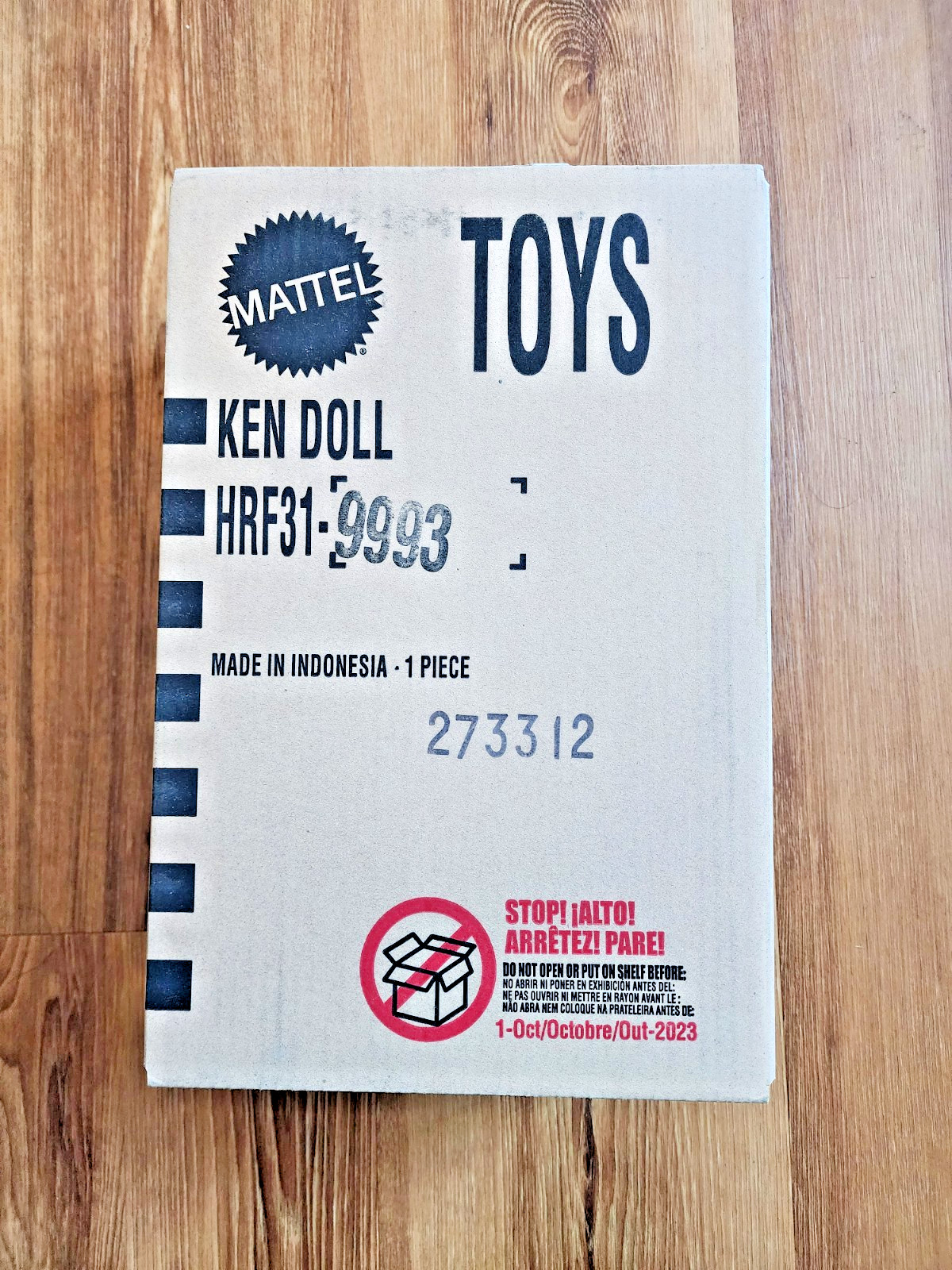 Barbie The Movie Collectible Ken Doll – HRF31 NRFB /w Shipper! READ DESCRIPTION!