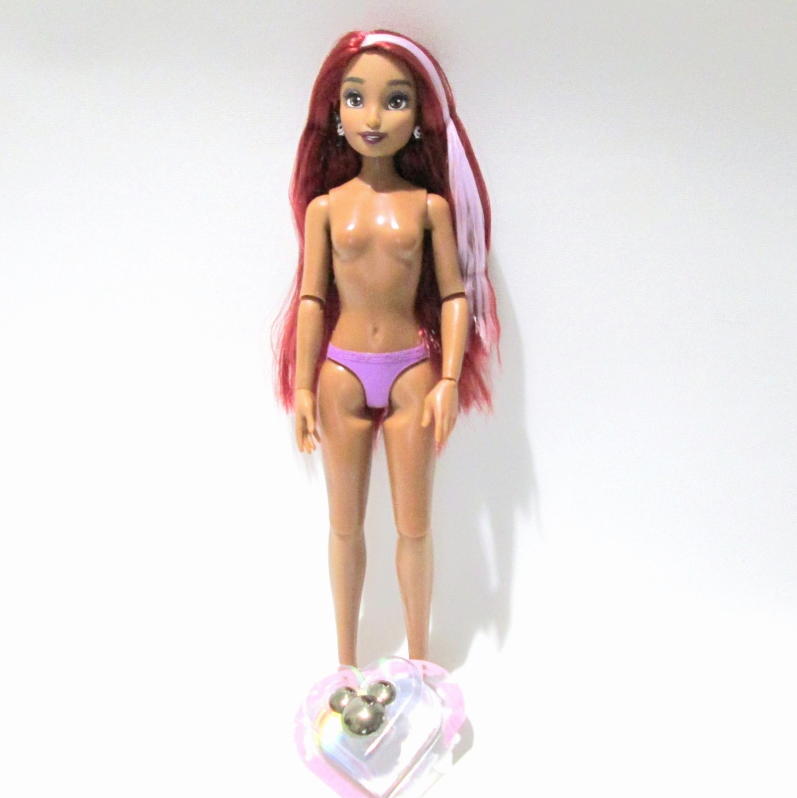 Disney ILY Jack & Sally Doll Red Hair Glow Streak With Child’s Ring Jakks