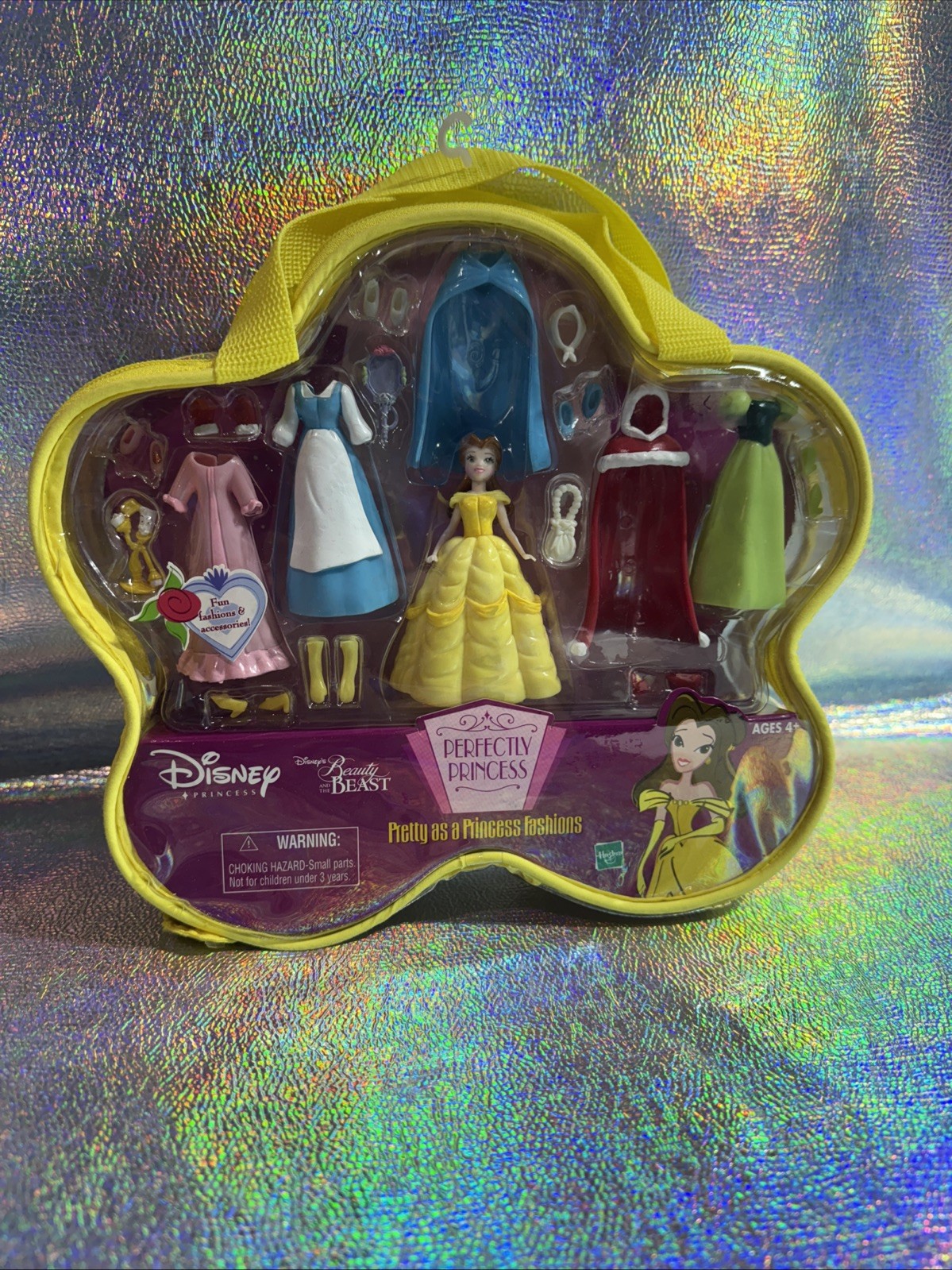 Vtg Disney Princess Perfectly Princess Beauty & the Beast Belle Fashions Hasbro