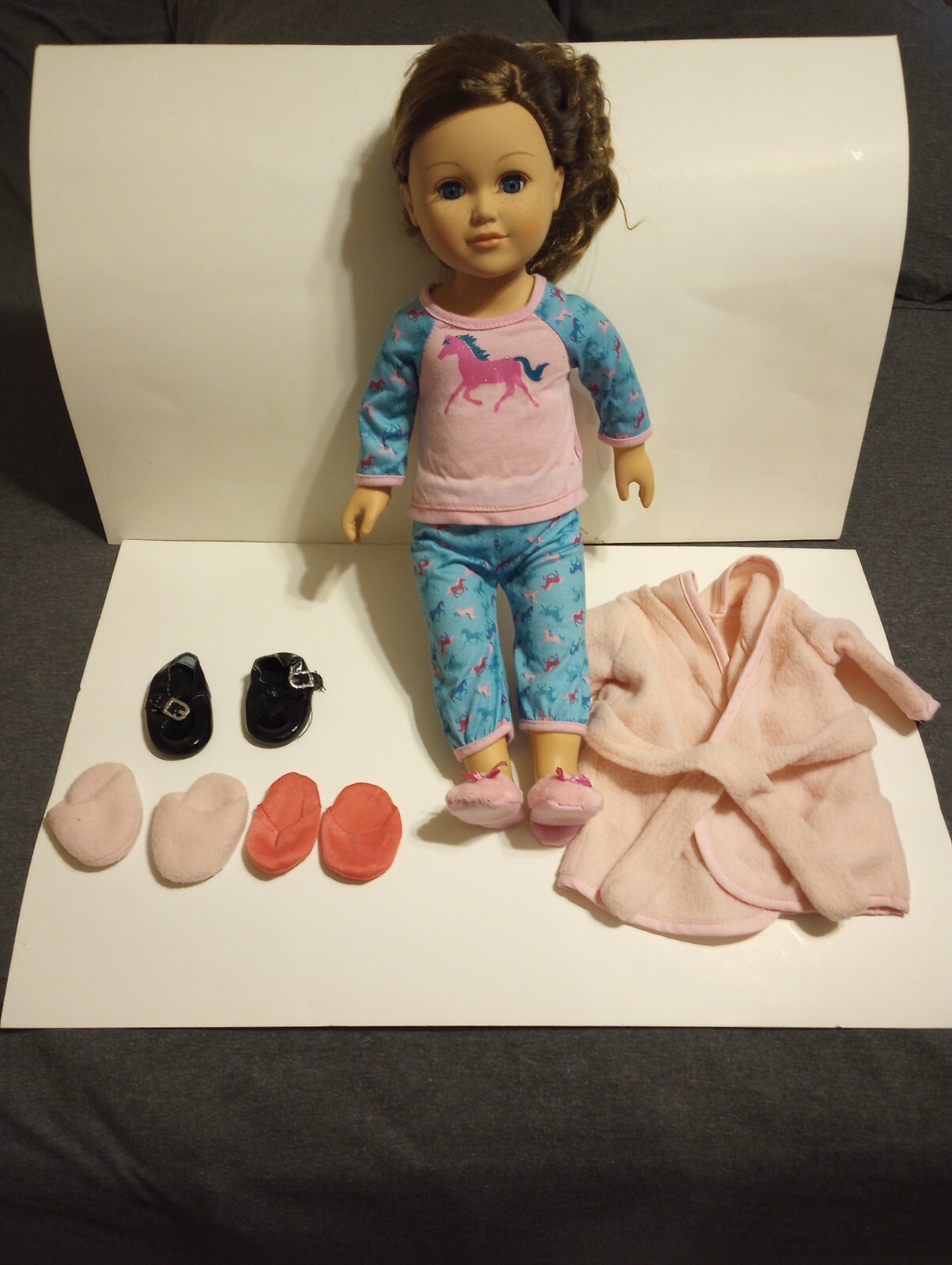 My Life As Brown Hair/Blue Eyes 18″ doll and accessories