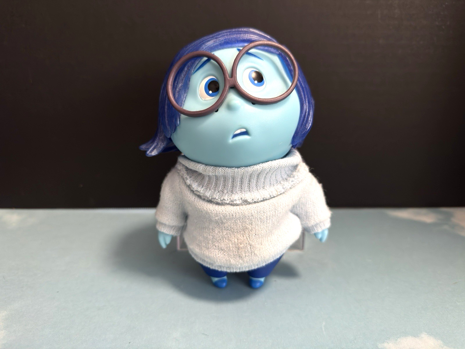 Inside Out Disney Pixar talking Joy & Sadness Doll Action figure lot of 2 TOMY
