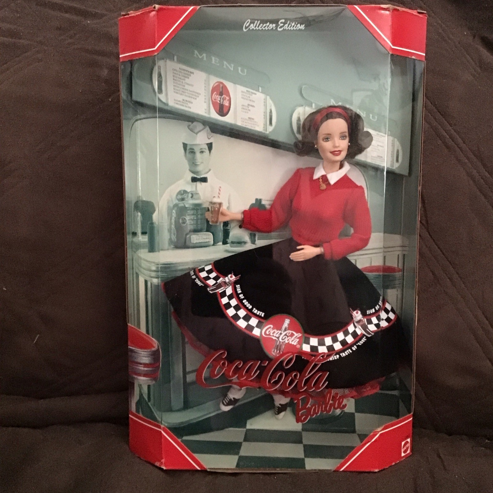 Coca-Cola Diner Collectible Barbie Doll 1999 Mattel 24637