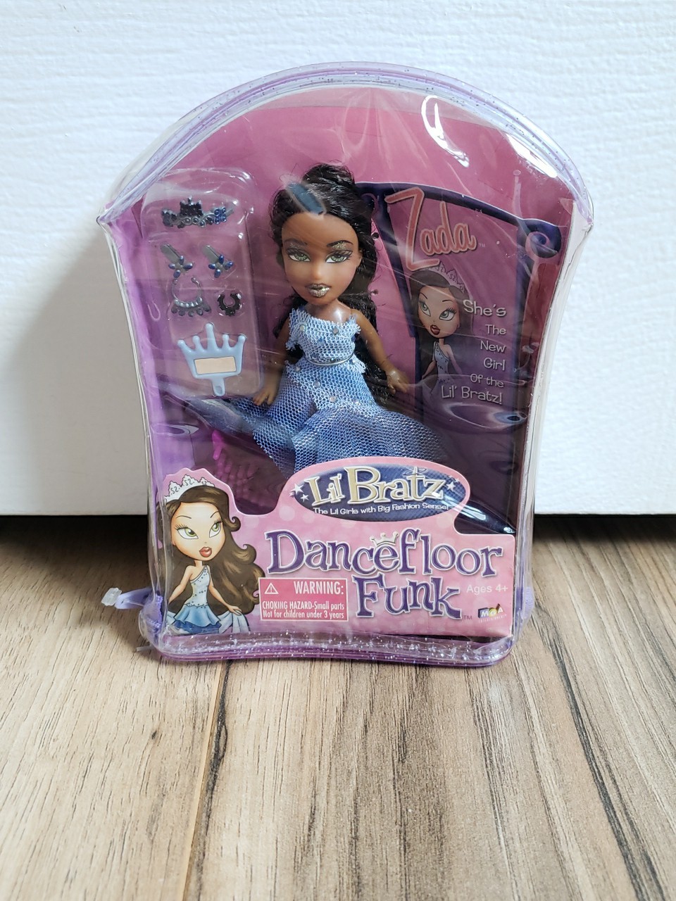 Lil BRATZ Pack Mini Doll Dancefloor Funk Zada NEW In Sealed Package 2004
