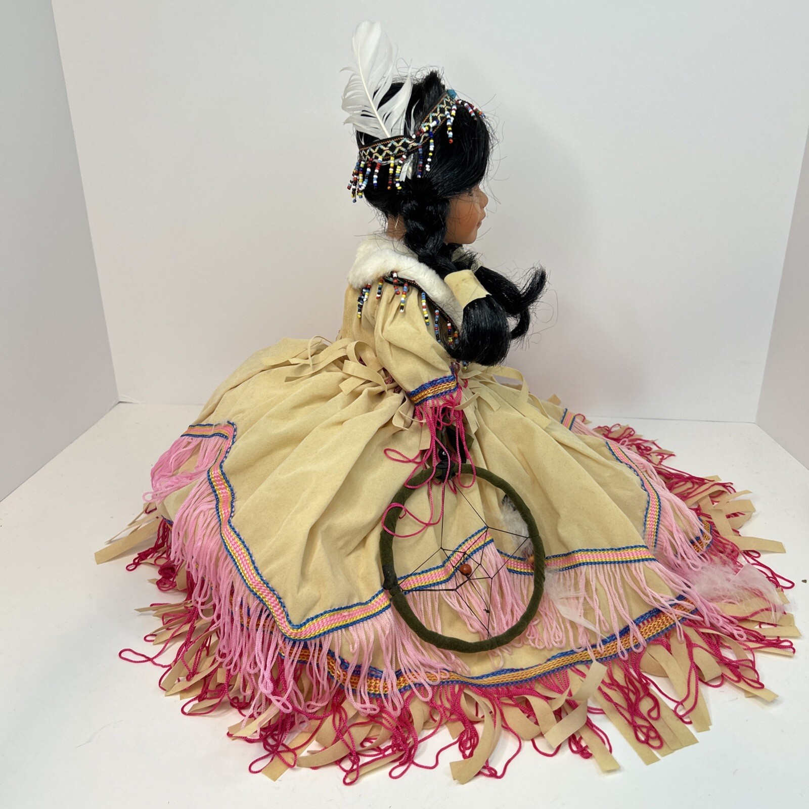 Goldenvale Collection Native American Indian Porcelain 12″ Doll # 1-2000 (G1)