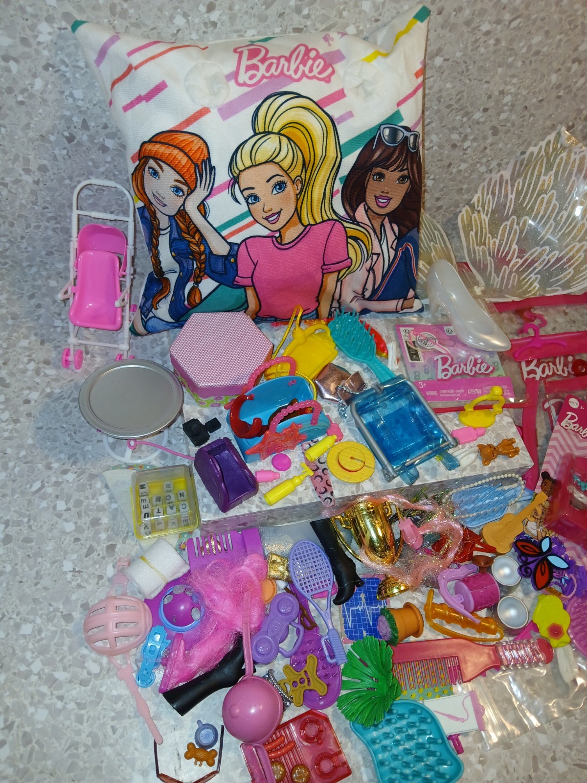 Barbie Type Random Accessories Lot 20+ Pieces