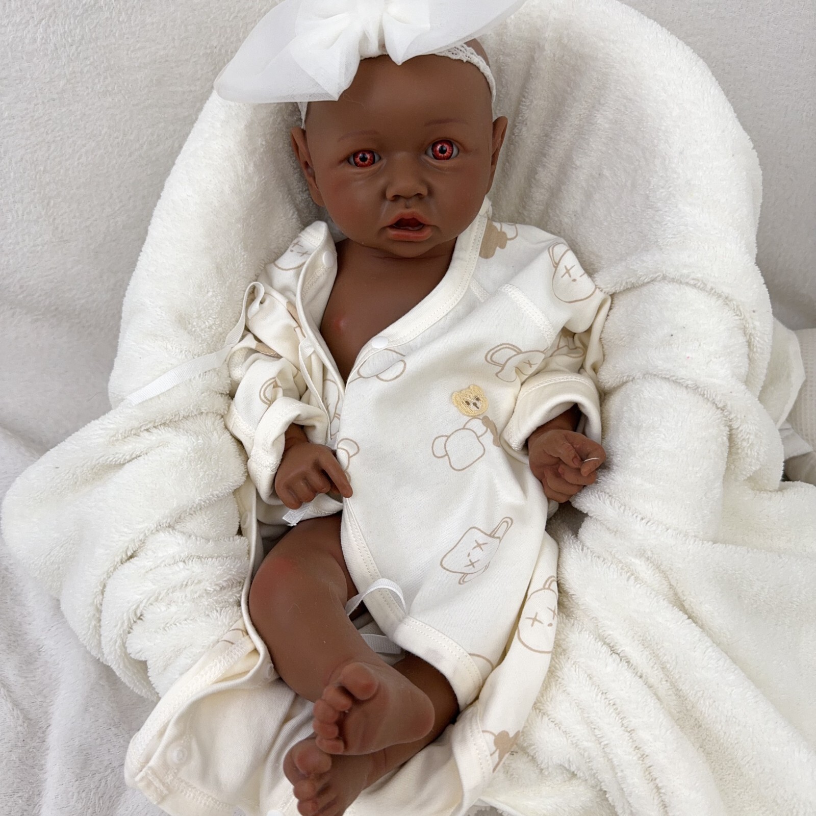 19.88” solid silicone doll silicone reborn doll silicone girl doll toys gifts