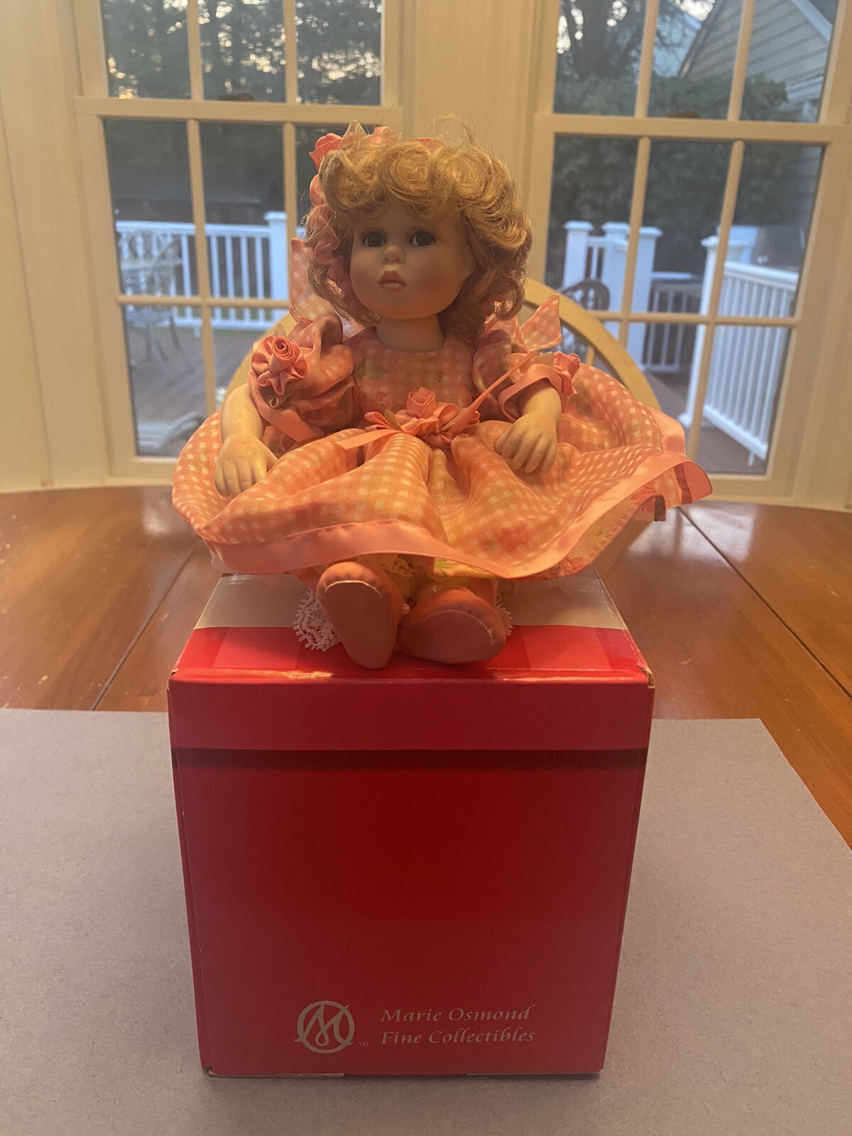 Marie Osmond Tiny Tot Spring Fever Doll For All Occasions Porcelain Doll