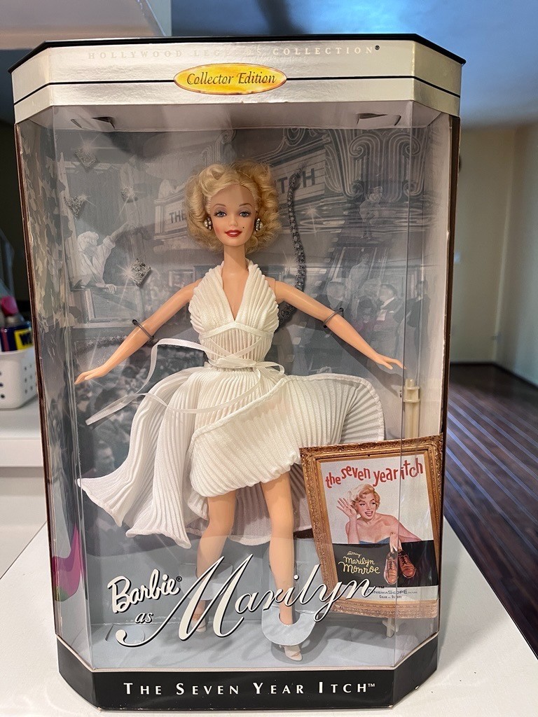 Barbie as Marilyn Monroe 1997 Mattel The Seven Year Itch Collector Edition Doll