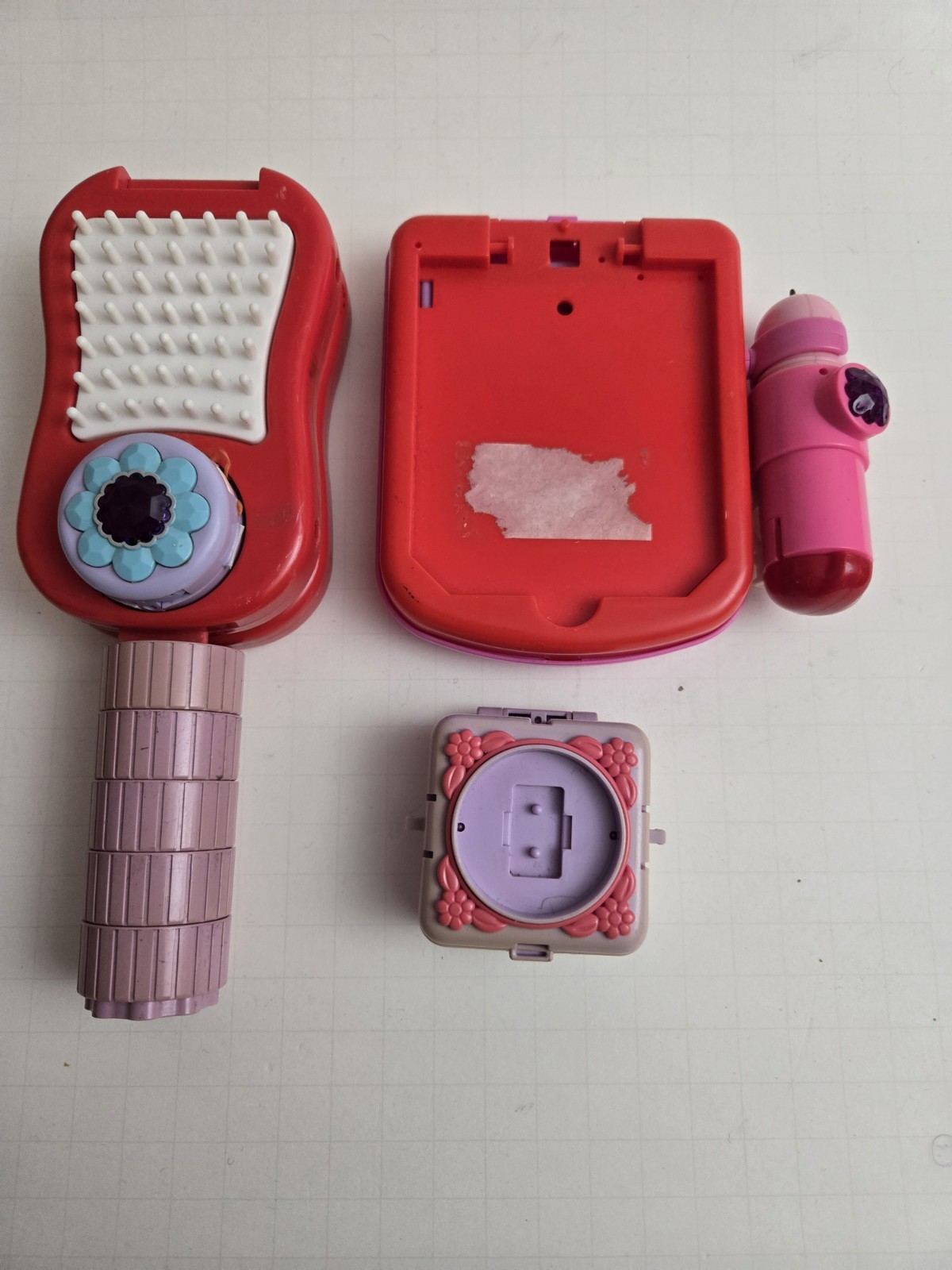 Vintage Sweet Secrets Brush/Car Notepad/House, Baby Stroller, & Doll Galoob Toys