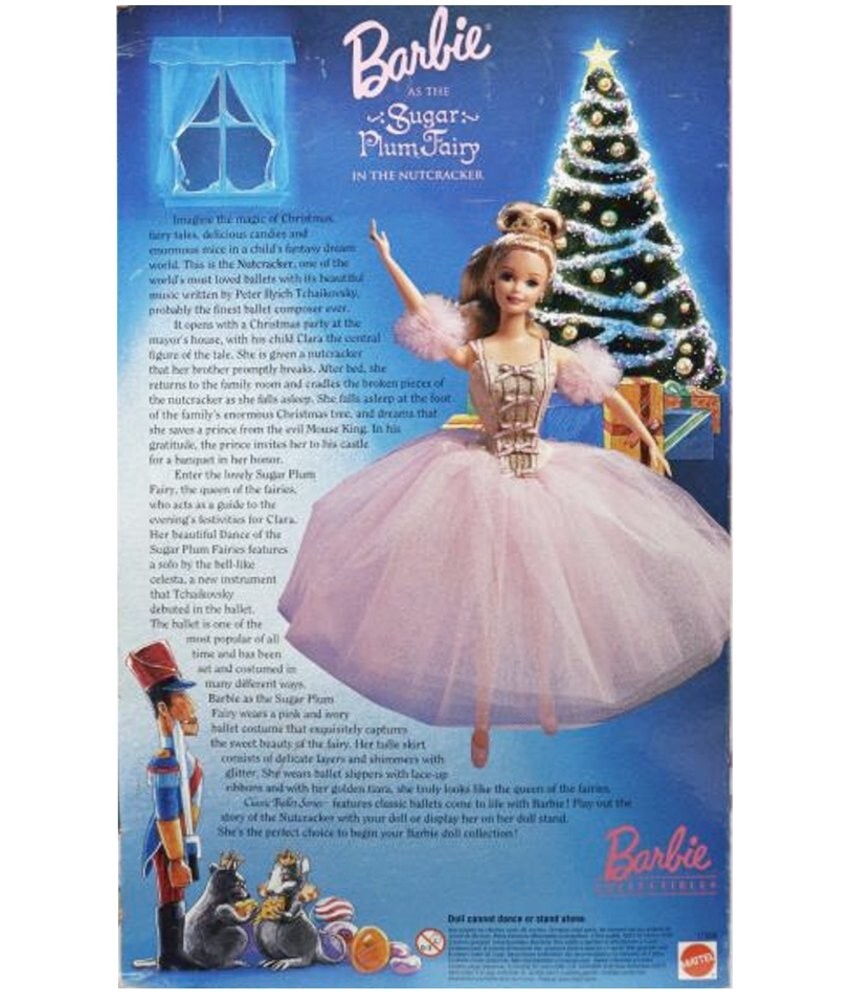 Barbie Nutcracker Sugar Plum Fairy Doll Mattel 17056 1997 Vintage Classic VGC