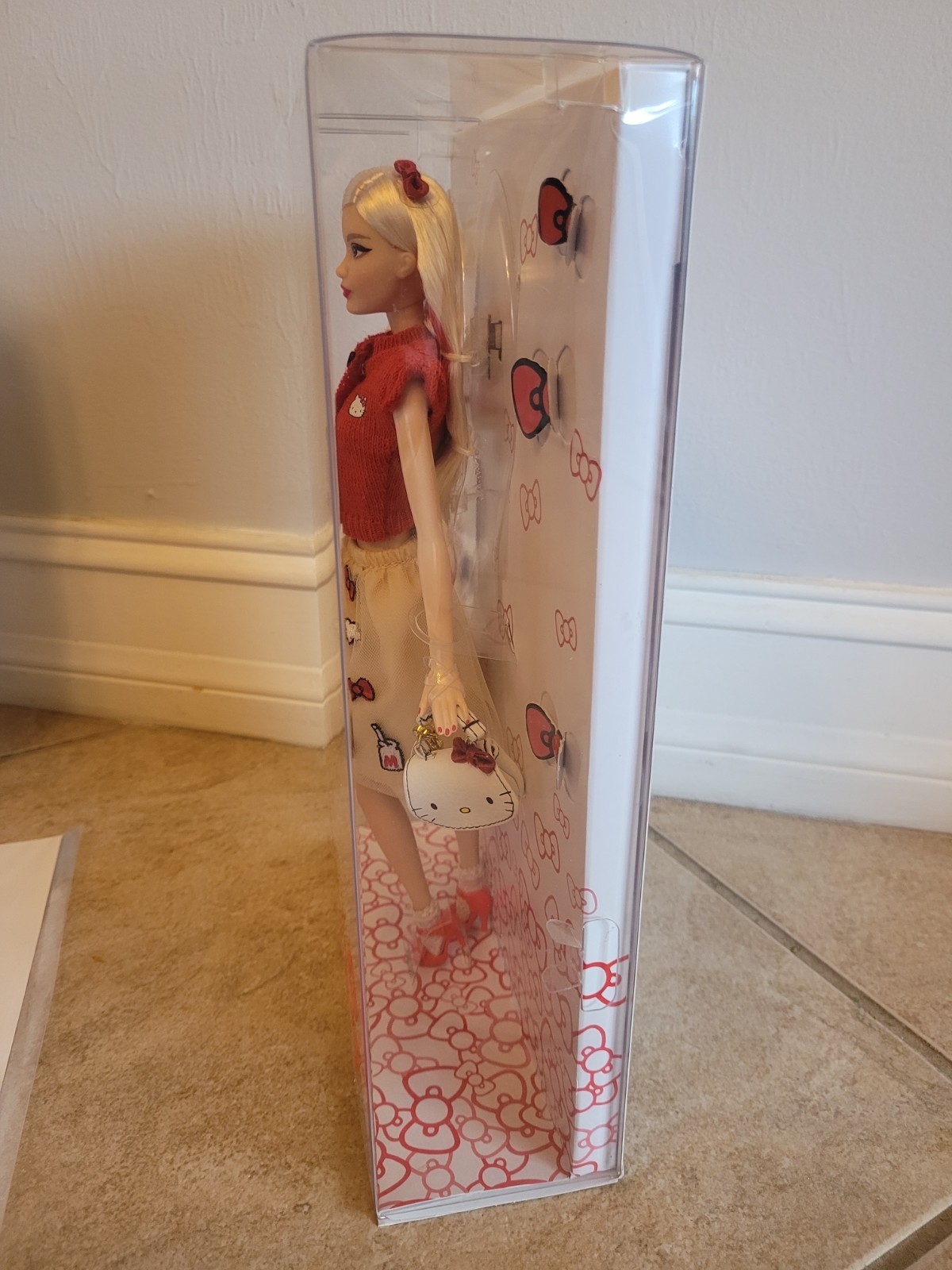 Hello Kitty Barbie 2017 Mattel Limited Edition! *NRFB* W/ ROBERT BEST SKETCH! ?