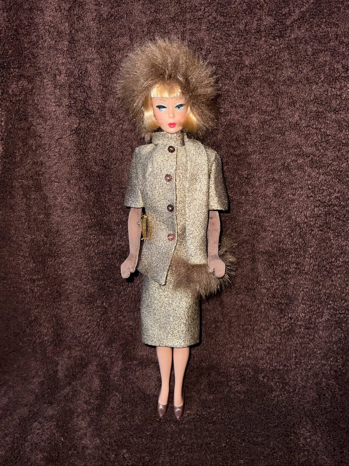 GOLD ‘N GLAMOUR BARBIE ~ REPRO 1965