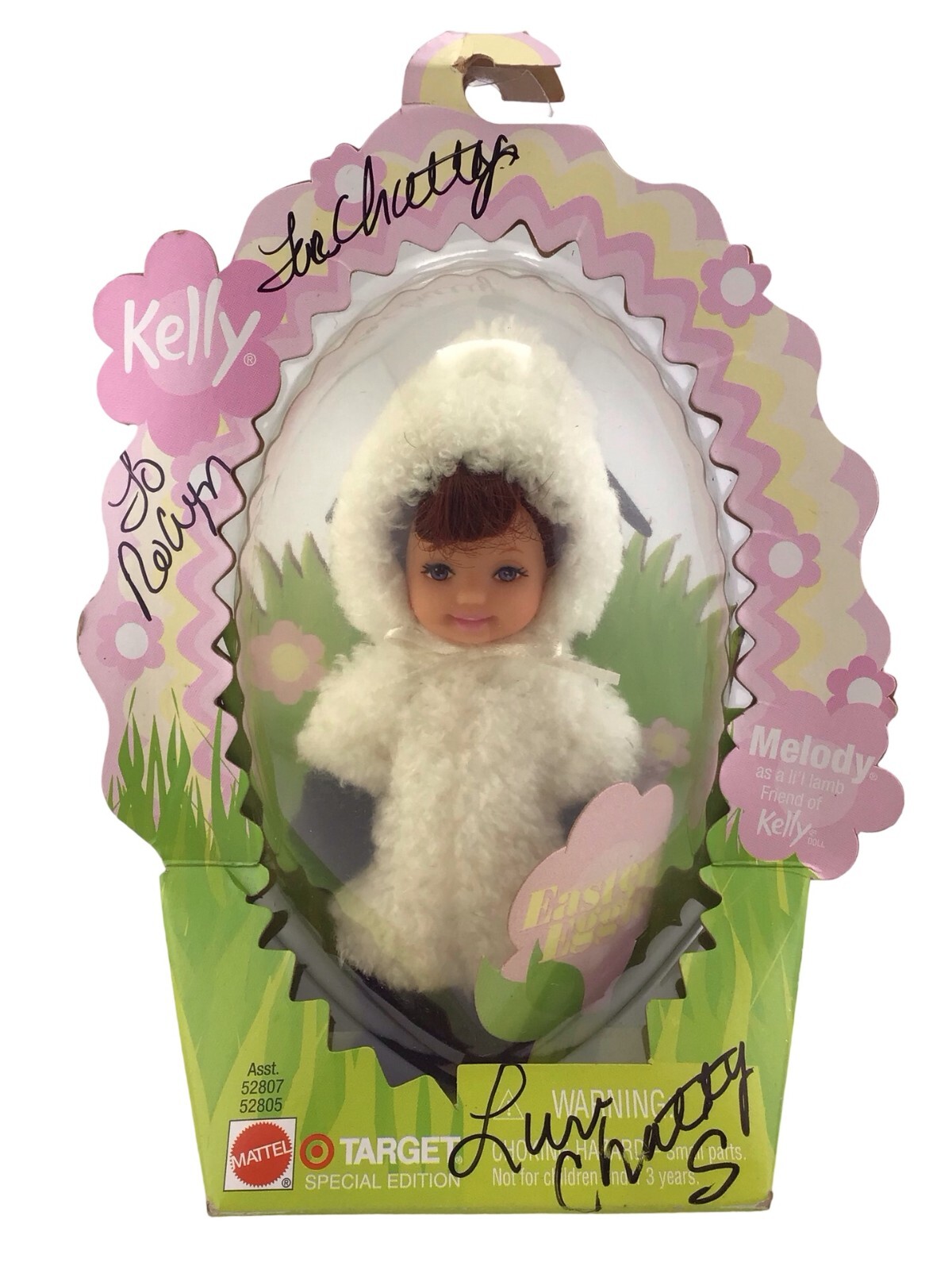 Barbie Kelly Club Easter Lamb Sheep Outfit 2001 Mattel Doll Target Special