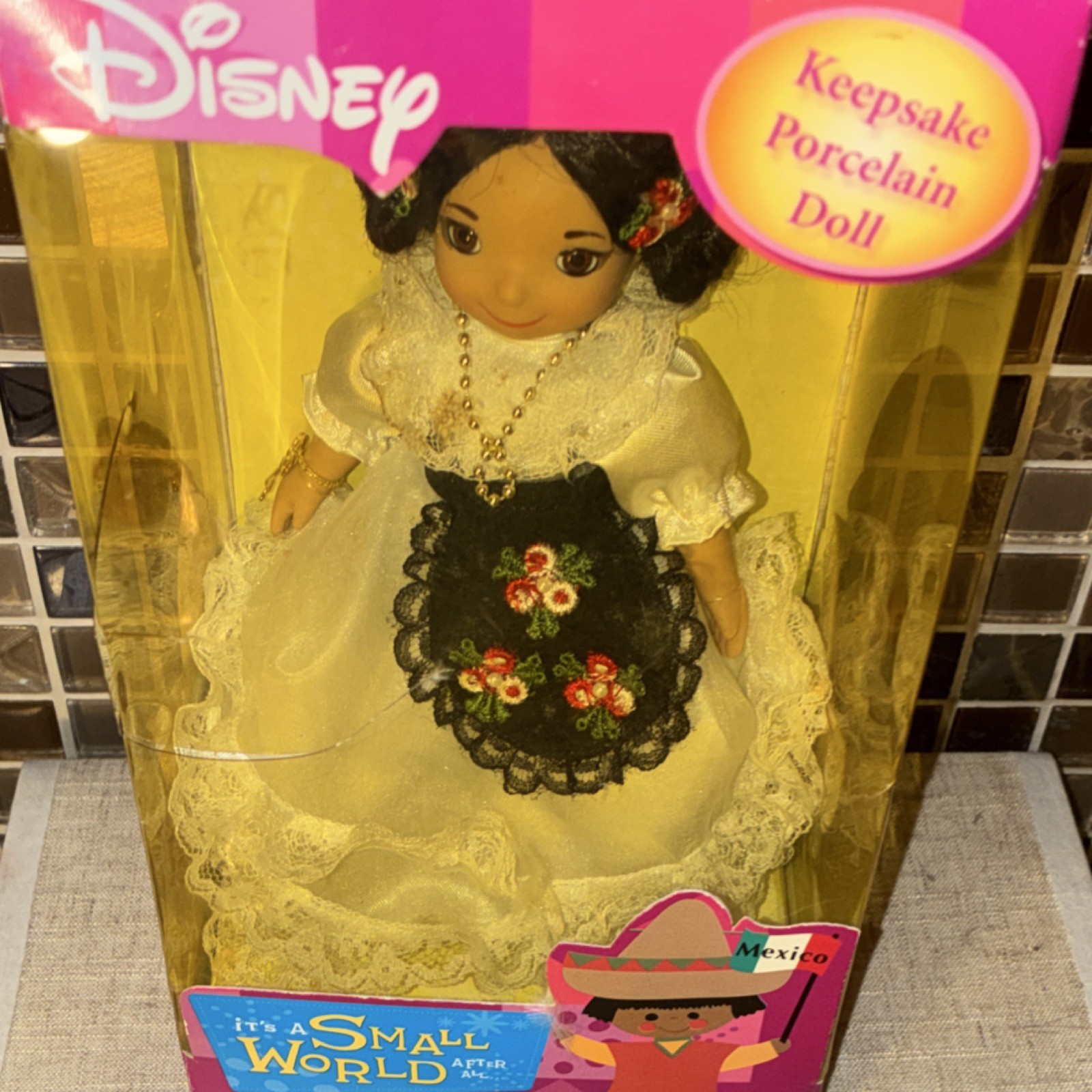 Brass Key Keepsakes Small World After All Mexico Collector Doll in Box