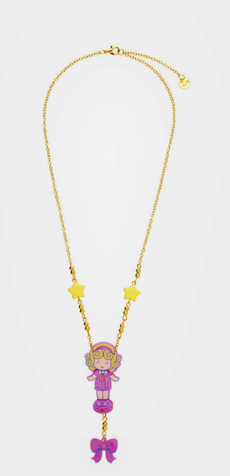 Polly Pocket Exclusive Whatever! Makes You Happy x Polly Pocket Charm Necklace