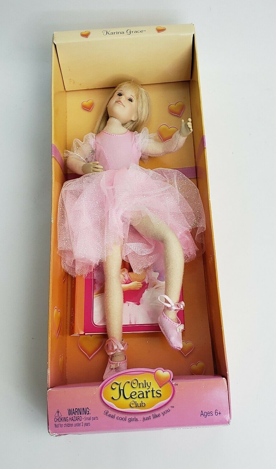 Karina Grace Doll Only Hearts Club Soft Poseable and Dancing Dilemma Book
