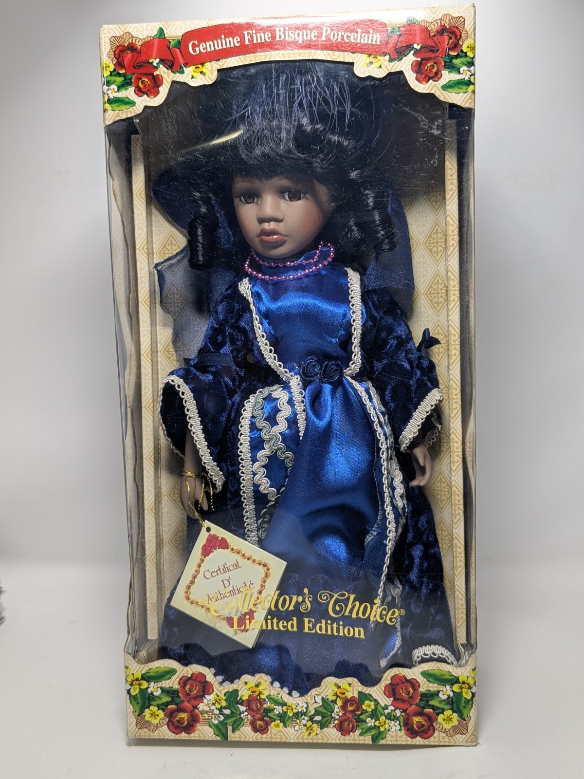 Collectors Choice Porcelain Doll Limited Edition By Donnatella De’Roma NRFB NIB