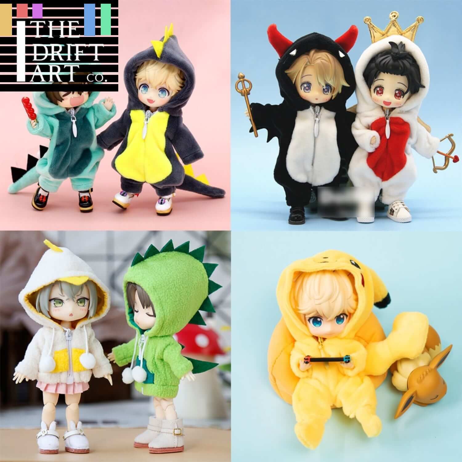 Clothes – Animal Monster Suit For 1:12 BJD doll OB Obitsu 11 Ymy Doll Toy