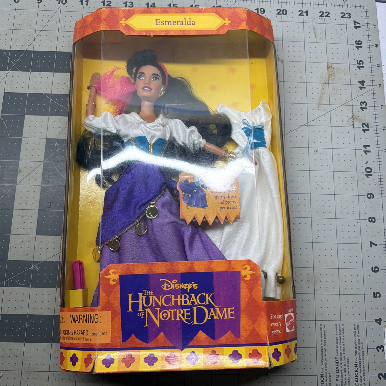 New Mattel Disney Esmeralda Doll Hunchback of Notre Dame