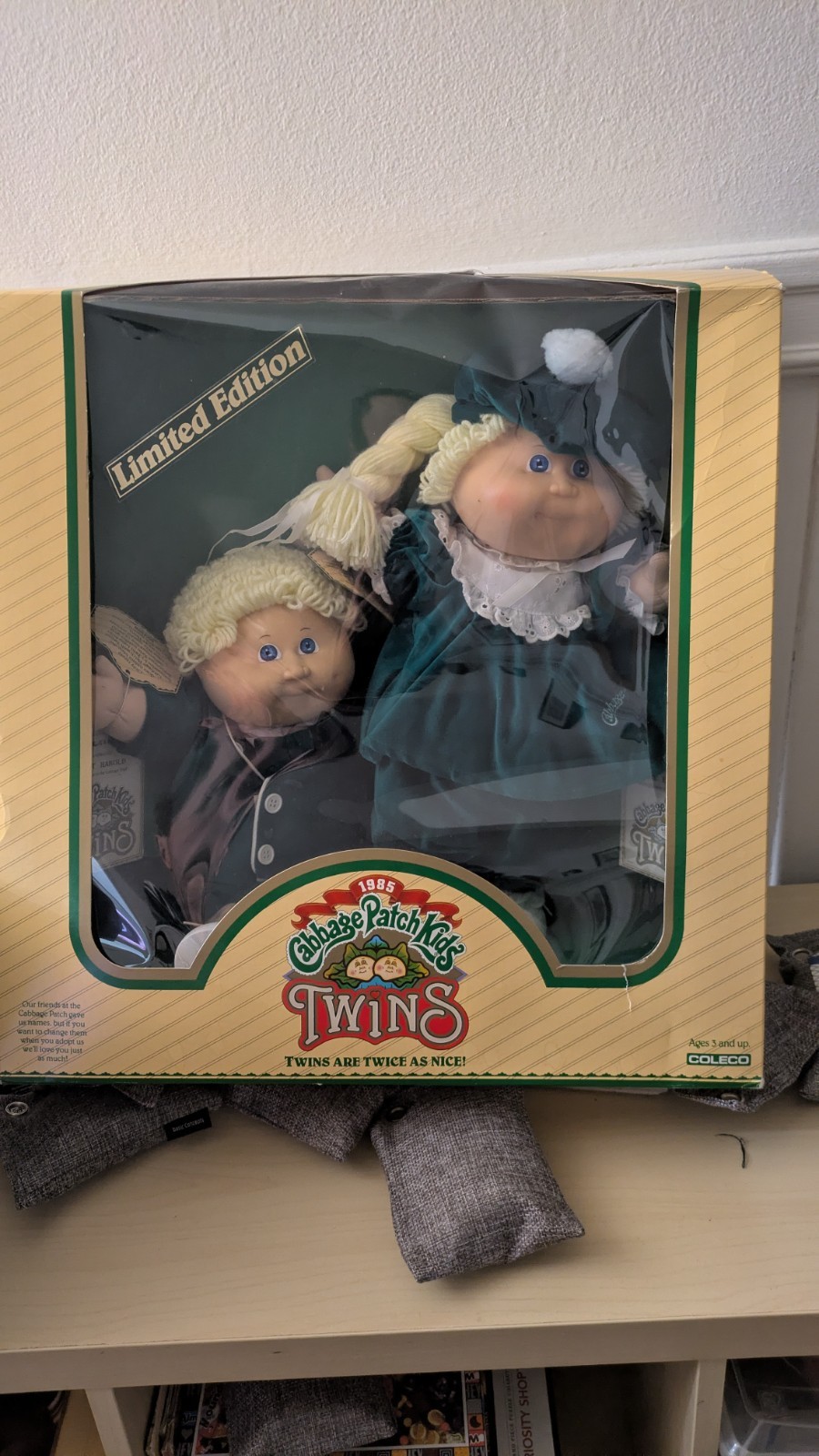 Cabage Patch Twins Limited Edition 1985 set