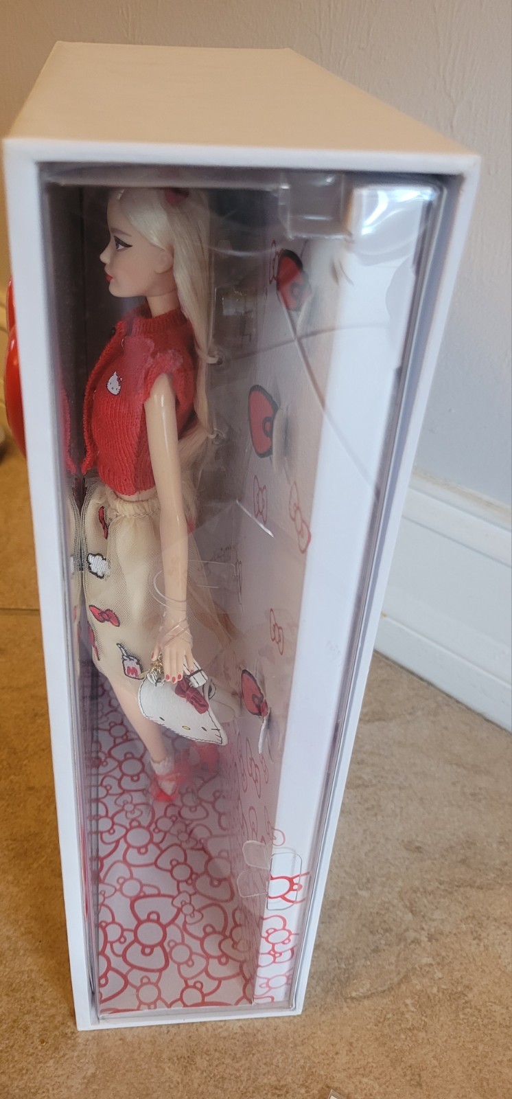 Hello Kitty Barbie 2017 Mattel Limited Edition! *NRFB* W/ ROBERT BEST SKETCH! ?