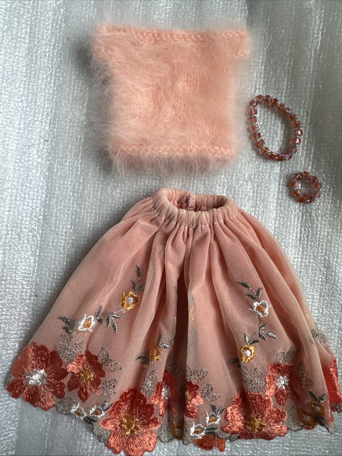 EVATI DESIGNS HANDMADE TONNER ELLOWYNE WILDE SIZE 16” Fashion Doll Skirt OUTFIT