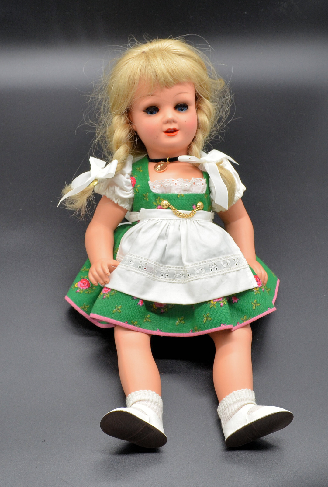 Wernicke (178/6) Crying Doll 1940s Flirty Eyes Original Clothes Hair Germany D-8