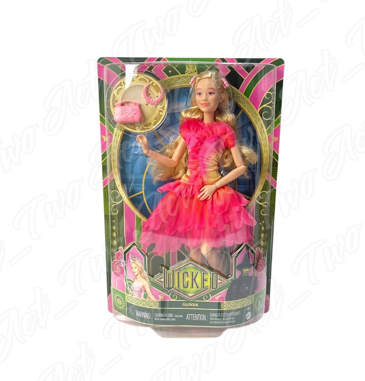 RARE Mattel Wicked Glinda Doll w Accessories MISPRINT URL RECALL NEW