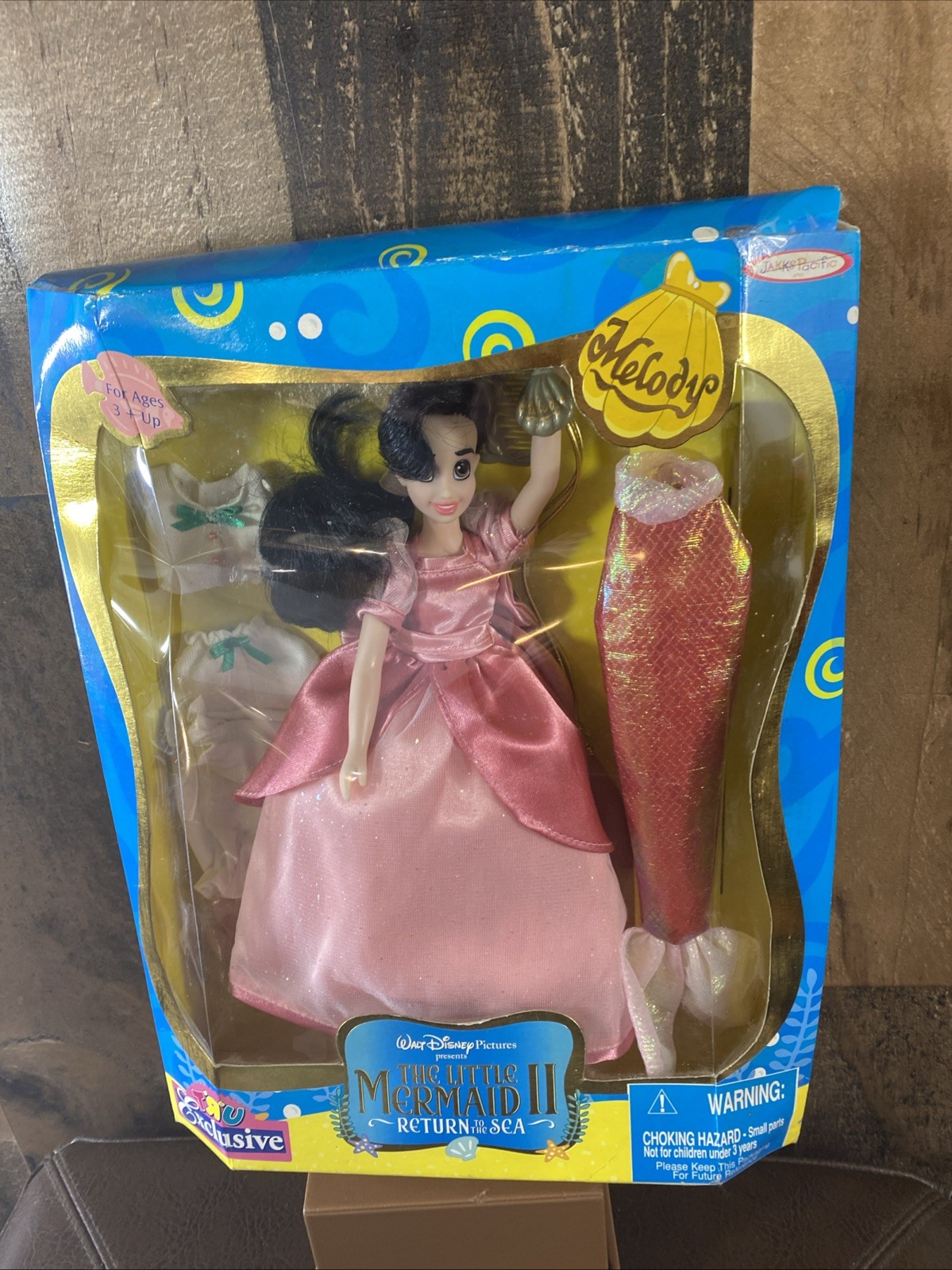 Jakks Pacific Toys R Us Exclusive The Little Mermaid II Melody Doll NRFB Damaged