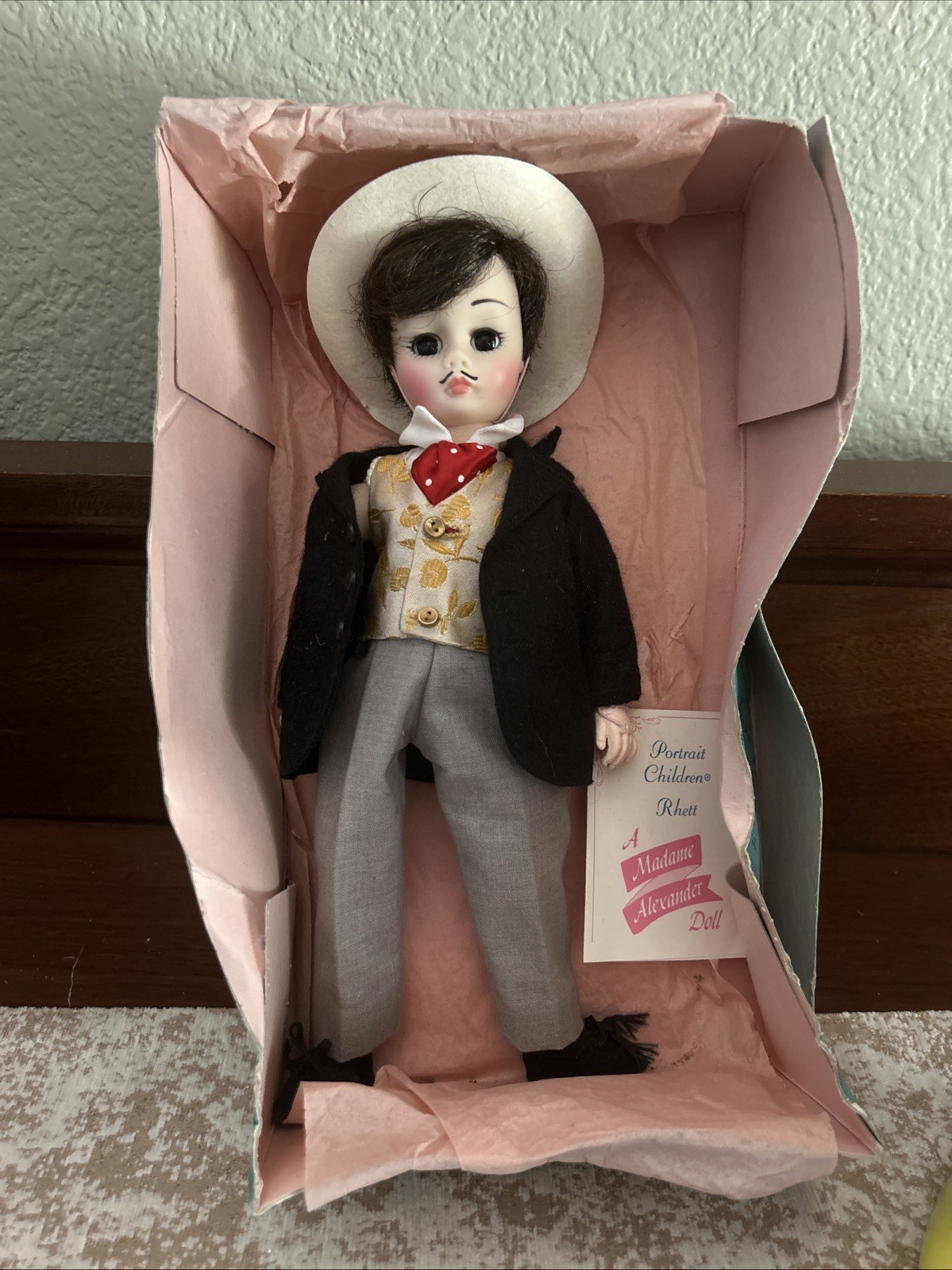 Madame Alexander Portrait Children 12” “Rhett” #1380 – In Box Arms Detached