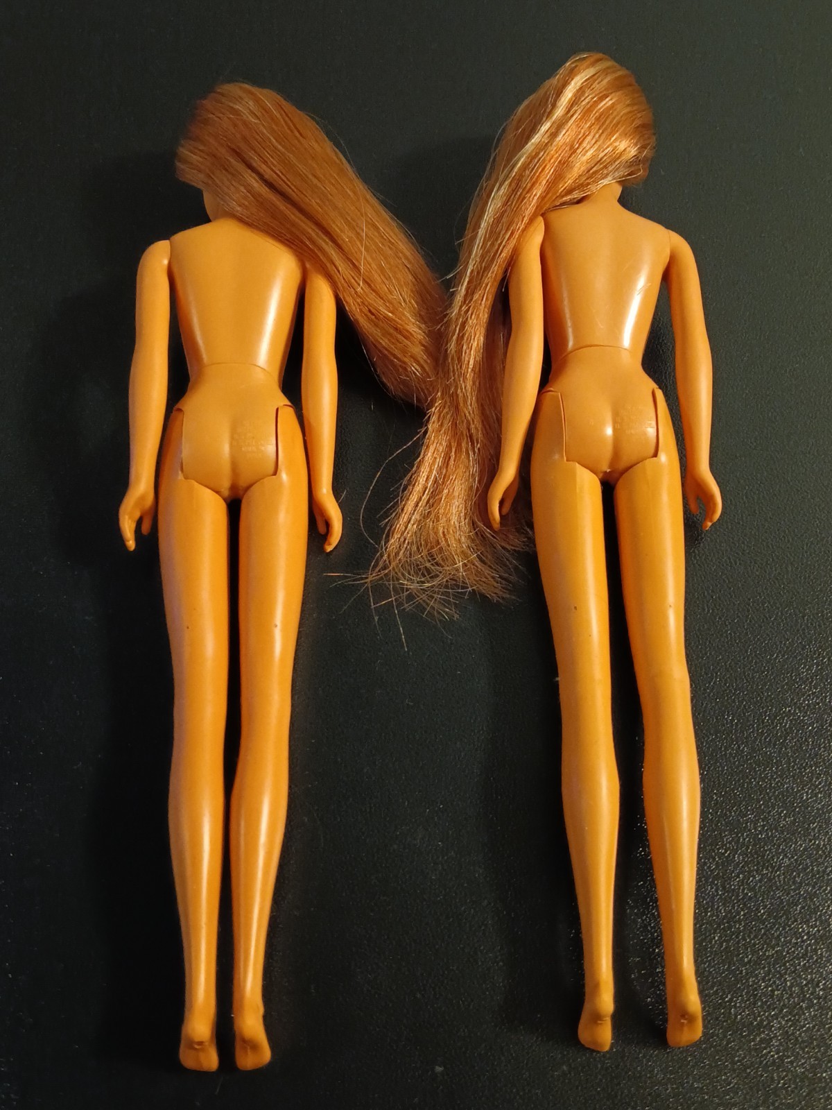 2 OOAK Repainted Casey Barbies