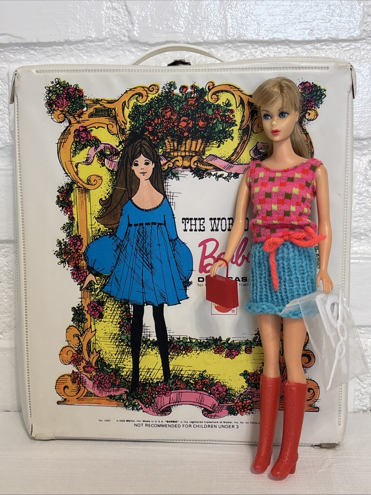 VTG TNT MOD 1962/1968 Barbie Straight Standard Body #1190 Mattel
